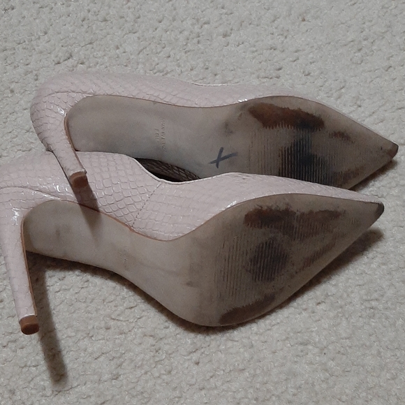 Steve Madden Dipper Snakeskin Heels - Picture 5 of 5